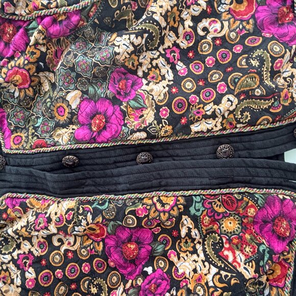 Jerry Sherman Collection Jacket & Size 8 & Floral Design - Picture 4 of 11